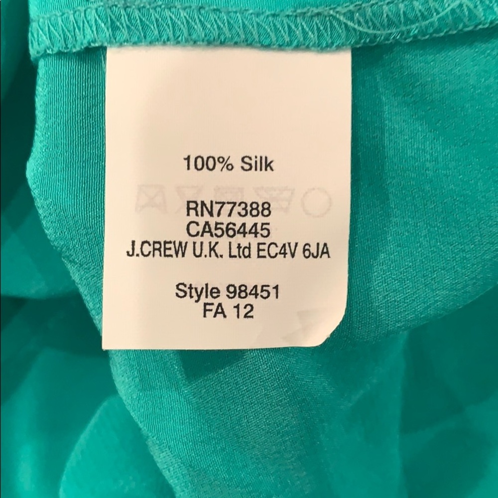 Jcrew Silk Button down - Picture 7 of 7